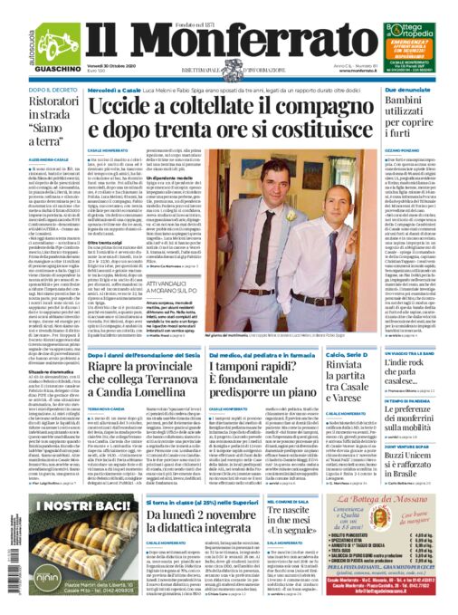 Il Monferrato - Edizione 81 del 30/10/2020